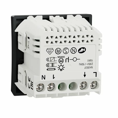 Schneider Electric Bouton Poussoir Wiser Unica NU353754W 10 A Zigbee Anthracite Mécanisme Seul 7 Schneider Electric Bouton Poussoir Wiser Unica NU353754W 10 A Zigbee Anthracite Mécanisme Seul – Image 5