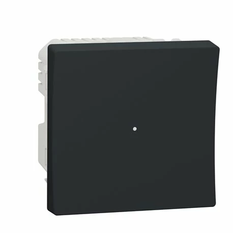 Schneider Electric Bouton Poussoir Wiser Unica NU353754W 10 A Zigbee Anthracite Mécanisme Seul 3 Schneider Electric Bouton Poussoir Wiser Unica NU353754W 10 A Zigbee Anthracite Mécanisme Seul