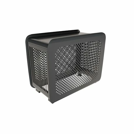 Cache Climatisation Complet Outsteel Bubbles - L Gris Anthracite 53003210/7016 3 Cache Climatisation Complet Outsteel Bubbles - L Gris Anthracite 53003210/7016