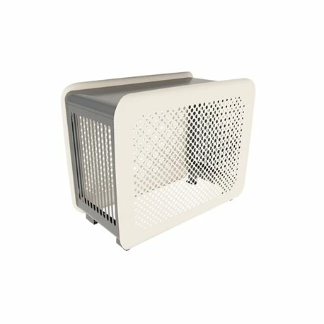 Cache Climatisation Complet Outsteel Bubbles - S Blanc Crème Et Gris Anthracite 53001210/7016/9001 3 Cache Climatisation Complet Outsteel Bubbles - S Blanc Crème Et Gris Anthracite 53001210/7016/9001