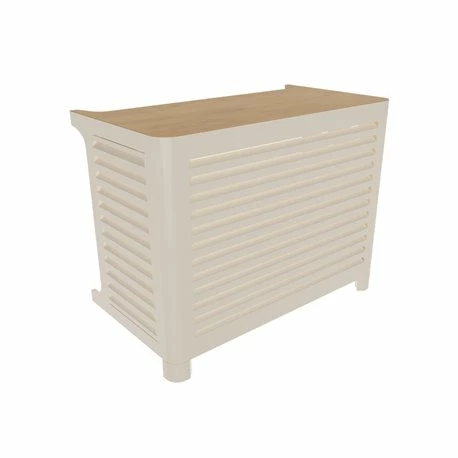 Cache Climatisation Outsteel Venitian - L 53003300/9001 Blanc Crème 3 Cache Climatisation Outsteel Venitian - L 53003300/9001 Blanc Crème