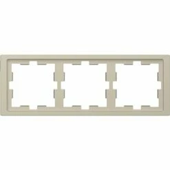 Schneider Electric Cadre De Finition D-Life MTN4030-6533 Blanc Sable 3 Postes
