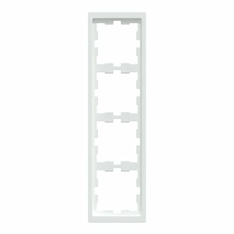 Schneider Electric Cadre De Finition D-Life MTN4040-6535 Blanc Lotus 4 Postes 4 Schneider Electric Cadre De Finition D-Life MTN4040-6535 Blanc Lotus 4 Postes – Image 2