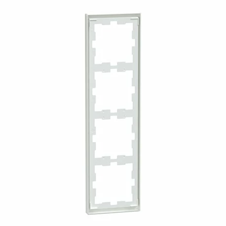 Schneider Electric Cadre De Finition D-Life MTN4040-6535 Blanc Lotus 4 Postes 7 Schneider Electric Cadre De Finition D-Life MTN4040-6535 Blanc Lotus 4 Postes – Image 5