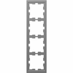 Schneider Electric Cadre De Finition D-Life MTN4040-6536 Acier 4 Postes