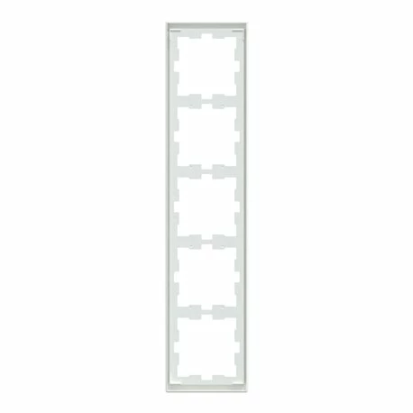 Schneider Electric Cadre De Finition D-Life MTN4050-6535 Blanc Lotus 5 Postes 8 Schneider Electric Cadre De Finition D-Life MTN4050-6535 Blanc Lotus 5 Postes – Image 6