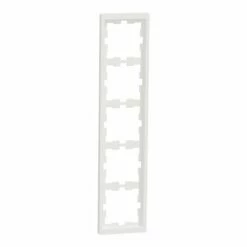 Schneider Electric Cadre De Finition D-Life MTN4050-6537 Blanc Nordic Mat 5 Postes