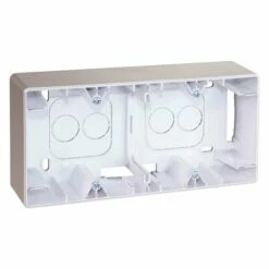 Cadre Saillie 2 Postes Type B Titane