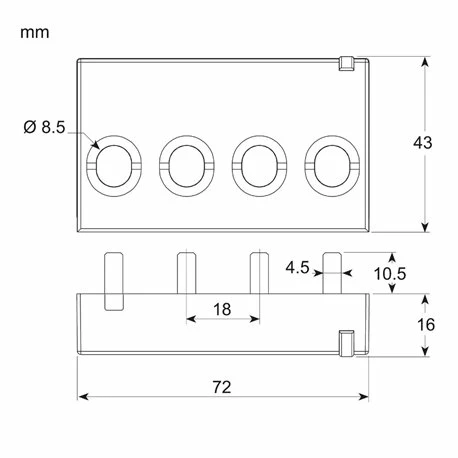 Schneider Electric Capteur De Mesure Radiofréquence 3P+N 63A Acti9 A9MEM1541 Amont 4 Schneider Electric Capteur De Mesure Radiofréquence 3P+N 63A Acti9 A9MEM1541 Amont – Image 2