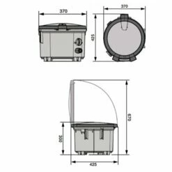 Centrale D'aspiration C. Compact Pack 1300 Watts 9 Centrale D'aspiration C. Compact Pack 1300 Watts -Schneider Electric Soldes ccompact pack centrale 11071132 aldes 1300 watts 3