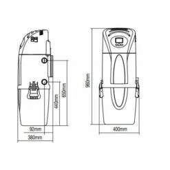 Centrale D'aspiration C. Axpir Dynamic Pack 289 M3/h 1700 Watts 7 Centrale D'aspiration C. Axpir Dynamic Pack 289 M3/h 1700 Watts -Schneider Electric Soldes centrale d aspiration caxpir digital 2