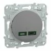 Chargeur USB C 65W Odace S530406 Aluminium 1 Chargeur USB C 65W Odace S530406 Aluminium -Schneider Electric Soldes chargeur usb c 65w odace s530406 aluminium