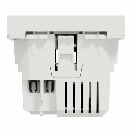 Chargeur USB Double 5Vcc 2,4A Type A+C Unica NU301818 Blanc 2 Modules Mécanisme Seul 6 Chargeur USB Double 5Vcc 2,4A Type A+C Unica NU301818 Blanc 2 Modules Mécanisme Seul – Image 4