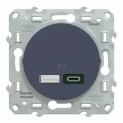 Chargeur USB Type A 7,5W + Type C 45W Forte Puissance Type C Odace S550403 Bleu Cobalt 13 Chargeur USB Type A 7,5W + Type C 45W Forte Puissance Type C Odace S550403 Bleu Cobalt -Schneider Electric Soldes chargeur usb type a 75w type c 45w forte puissance type c odace s550403 bleu cobalt 3