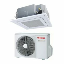 Climatiseur Cassette 4 Voies 840x840 Mm Digital Inverter Série 1, 7.7 KWatts Monophasé R32