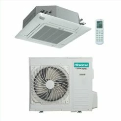 Climatiseur Cassette 4 Voies 900x900, 11.3 KWatts Monophasé R32