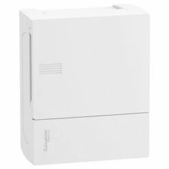 Schneider Electric Coffret électrique Mini Pragma MIP11106 6 Modules Portillon Opaque Blanc En Saillie