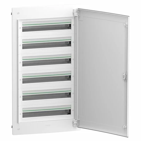 Schneider Electric Coffret électrique PrismaSeT XS LVSXG624 6 Rangées De 24 Modules Encastré Avec Porte Opaque 5 Schneider Electric Coffret électrique PrismaSeT XS LVSXG624 6 Rangées De 24 Modules Encastré Avec Porte Opaque – Image 3