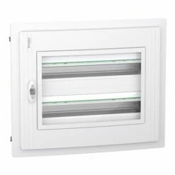 Schneider Electric Coffret électrique PrismaSeT XS LVSXH224 2 Rangées De 24 Modules Encastré Avec Porte Transparente