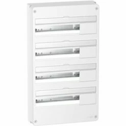 Schneider Electric Coffret électrique Resi9 R9H18404 4 Rangées De 18 Modules 90 A