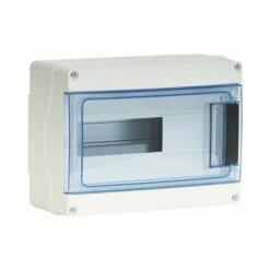 Coffret étanche À Faces Lisses 12 Modules 1 Rangée