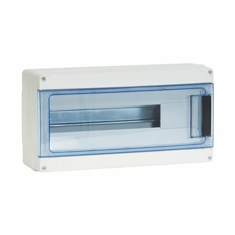 Coffret étanche À Faces Lisses 18 Modules 1 Rangée 3 Coffret étanche À Faces Lisses 18 Modules 1 Rangée