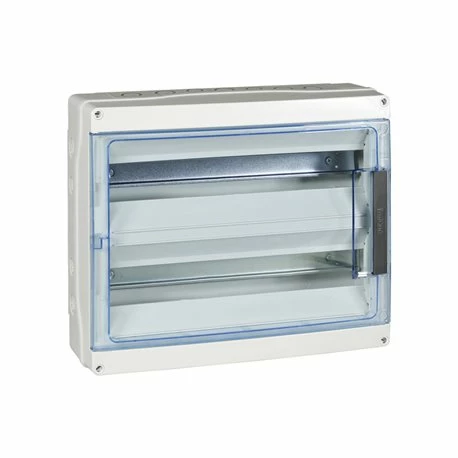 Coffret étanche Avec Opercules 18 Modules 2 Rangées 3 Coffret étanche Avec Opercules 18 Modules 2 Rangées