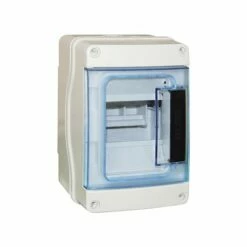 Coffret étanche Avec Opercules 4 Modules 1 Rangée