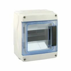 Coffret étanche Avec Opercules 6 Modules 1 Rangée