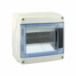 Coffret étanche Avec Opercules 8 Modules 1 Rangée