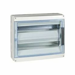 Coffret étanche Avec Plastrons 18 Modules 2 Rangées