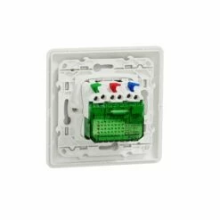 Combi Prise 2P+T 16A Affleurante+chargeur USB-C 10,5W Connex. Auto. Ovalis S320089 Blanc -Schneider Electric Soldes combi prise 2pt 16a affleurantechargeur usb c 105w connex auto ovalis s320089 blanc 4