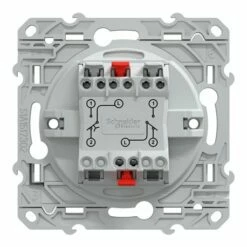 Combiné Va Et Vient + Poussoir Ovalis S340285 Anthracite 12 Combiné Va Et Vient + Poussoir Ovalis S340285 Anthracite -Schneider Electric Soldes combine va et vient poussoir ovalis s340285 anthracite 2