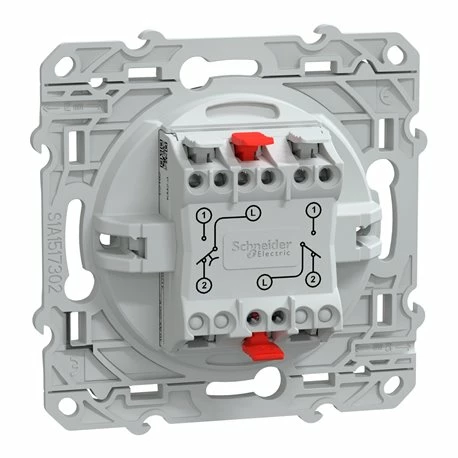 Combiné Va Et Vient + Poussoir Ovalis S340285 Anthracite 9 Combiné Va Et Vient + Poussoir Ovalis S340285 Anthracite – Image 7