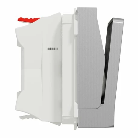 Commande à Carte NO/NF 10A Unica NU328330 Aluminium 2 Modules Mécanisme Seul 4 Commande à Carte NO/NF 10A Unica NU328330 Aluminium 2 Modules Mécanisme Seul – Image 2