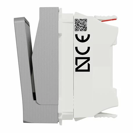 Commande à Carte NO/NF 10A Unica NU328330 Aluminium 2 Modules Mécanisme Seul 5 Commande à Carte NO/NF 10A Unica NU328330 Aluminium 2 Modules Mécanisme Seul – Image 3