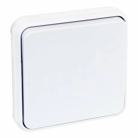 Commande Bouton-poussoir Blanc 3 Commande Bouton-poussoir Blanc