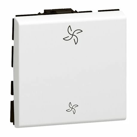 Legrand Commande De VMC Mosaic Blanc Antimicrobien 077027L 3 Legrand Commande De VMC Mosaic Blanc Antimicrobien 077027L