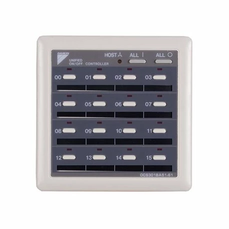 Commande Marche/arrêt Centralisée Pour Le Contrôle Jusqu'à 16 Groupes Extérieurs 3 Commande Marche/arrêt Centralisée Pour Le Contrôle Jusqu'à 16 Groupes Extérieurs