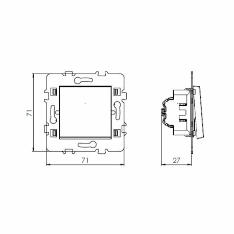 Commande Permutateur Blanc 4 Commande Permutateur Blanc – Image 2