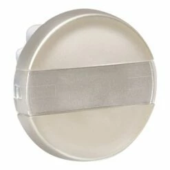 Commande Poussoir à Fermeture Avec Porte-étiquette Sans Voyant Titane