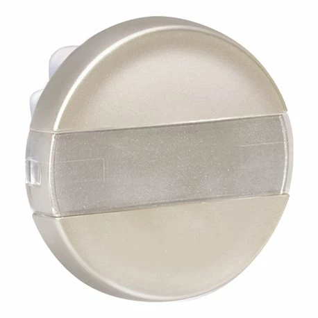 Commande Poussoir à Fermeture Avec Porte-étiquette Sans Voyant Titane 3 Commande Poussoir à Fermeture Avec Porte-étiquette Sans Voyant Titane