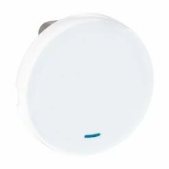 Commande Poussoir à Fermeture Avec Voyant Blanc