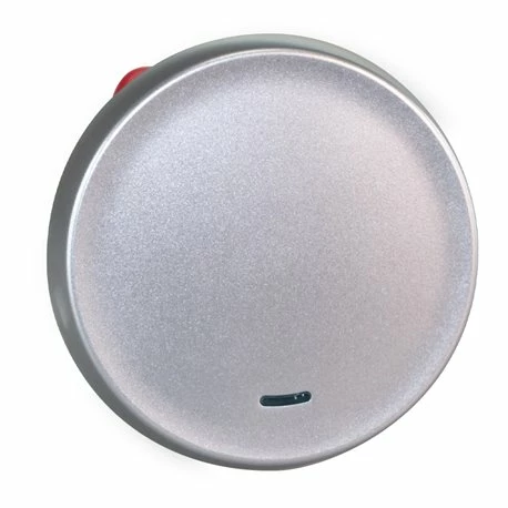 Commande Poussoir à Fermeture Avec Voyant Silver 3 Commande Poussoir à Fermeture Avec Voyant Silver