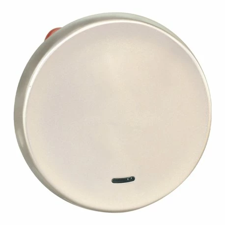 Commande Poussoir à Fermeture Avec Voyant Titane 3 Commande Poussoir à Fermeture Avec Voyant Titane