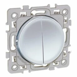 Commande Va Et Vient + Poussoir Silver