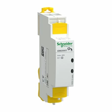 Schneider Electric Compteur D'énergie 40A Acti9 A9MEM2000T Monophasé Sans Afficheur 3 Schneider Electric Compteur D'énergie 40A Acti9 A9MEM2000T Monophasé Sans Afficheur