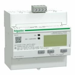 Schneider Electric Compteur D'énergie 63 A Acti9 A9MEM3155 Triphasé Modbus, MID, Multitarif