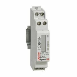 Legrand Compteur Monophase EMDX3 32A Sortie Impulsions 1 Module 004670