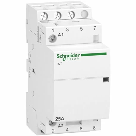 Schneider Electric Contacteur Acti9 A9C20833 3 NO 25 A 3 Schneider Electric Contacteur Acti9 A9C20833 3 NO 25 A